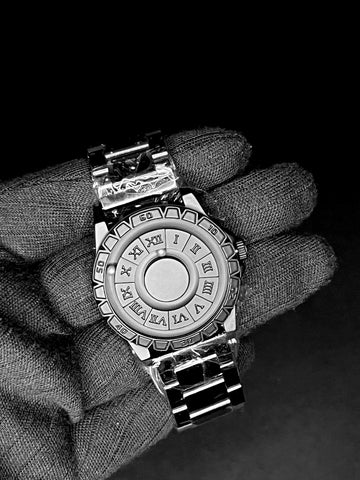 EUTOUR Men's Magnetic Watch No glass